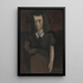 Simonne - Constant Permeke — quadro incorniciato alla parete