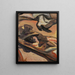 Strand bei Devonshire - Constant Permeke — gerahmtes Bild an der Wand