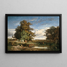 Le Marais - Constant Troyon — gerahmtes Bild an der Wand