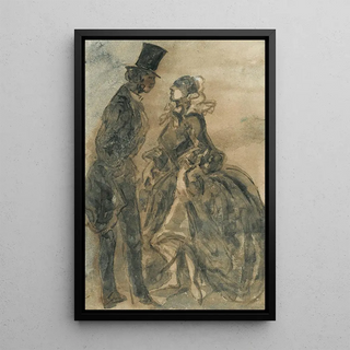 Constantin Guys - Couple.webp