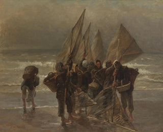 Constantin Meunier - Garnaalvisserinnen te Mariakerke.webp