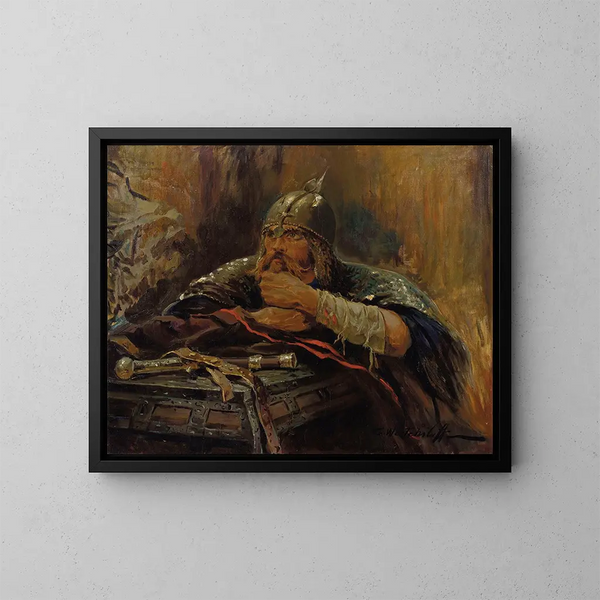 Le Bogatyr - Constantin Westchiloff — quadro incorniciato alla parete