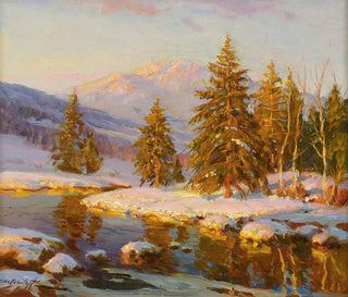 Constantin Westchiloff - Winter Sunset.webp