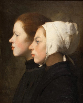 Continental School - Portrait of Two Girls.webp