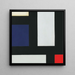 Contrakomposition IV - Theo van Doesburg — gerahmtes Bild an der Wand