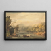 Vue sur la Brathay près d'Ambleside - Copley Fielding — framed artwork on a wall