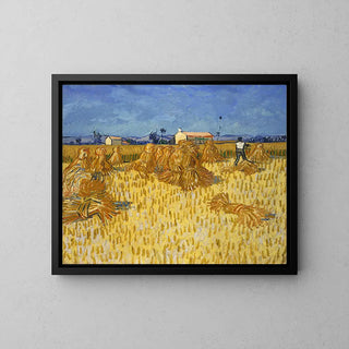Wheat Harvest in Provence - Vincent van Gogh