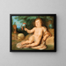 eines Gemäldes Eine Allegorie der Eitelkeit - Cornelis Cornelisz van Haarlem — gerahmtes Bild an der Wand