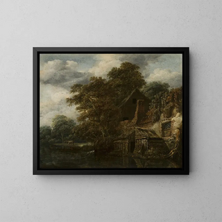 Cornelis Gerritsz Decker - Landscape with a mill.webp