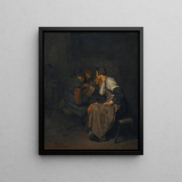 Cornelis Pietersz Bega - Card players in an interior.webp
