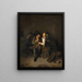 Junge Paare in einer Taverne - Cornelis Pietersz Bega — gerahmtes Bild an der Wand