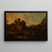 Landschaft - Cornelis Thim — gerahmtes Bild an der Wand
