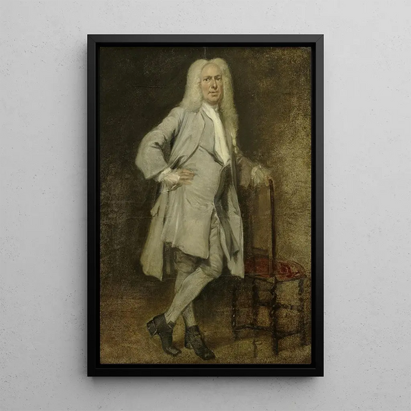 Cornelis Troost - Portrait of Jan Lepeltak Timber Merchant in Amsterdam Regent of the Aalmoezeniersweeshuis Orphanage.webp