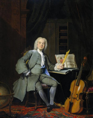 Cornelis Troost - Portrait of a Member of the Van der Mersch Family.webp