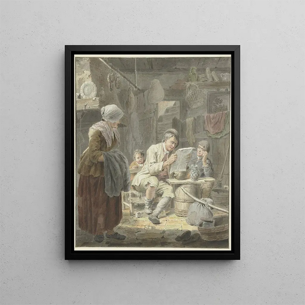 Cornelis van Noorde - De krantlezer.webp