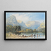 Lac Thirlmere, Cumbria - Cornelius Pearson — framed artwork on a wall