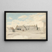 Kathedrale von Ardfert, Kerry, Irland - Cornelius Varley — gerahmtes Bild an der Wand