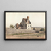 Vestiges de Purton Hall Staffordshire - Cornelius Varley | Painting — framed artwork on a wall