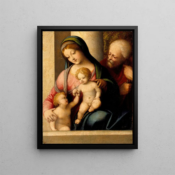Correggio - Holy Family with the Infant St John.webp