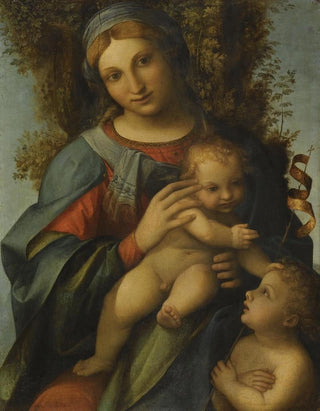 Correggio - Madonna and Child with the Infant Saint John the Baptist.webp