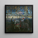 Coppia a cavallo - Wassily Kandinsky — quadro incorniciato alla parete