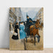 Riproduzione del dipinto Courses Rue De La Paix - Jean Béraud