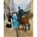Riproduzione del dipinto Courses Rue De La Paix - Jean Béraud