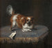 Kurtisane mit Hunden - David Klöcker Ehrenstrahl — Ansicht des Kunstwerks