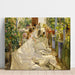 Reproduktion des Gemäldes Cousant la voile - Joaquín Sorolla