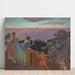 Riproduzione del dipinto Crepuscolo agli Ortensie - Maurice Denis