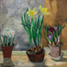 Crocus e giunchiglie in vasi - Christopher Wood — vista dell’opera