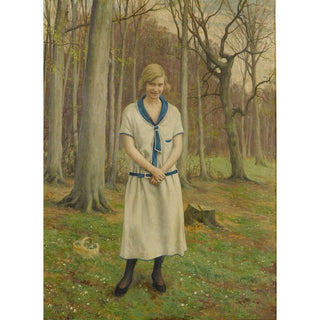 Cueillette de marguerites - Paul Fischer | Reproduction Tableau Décoration murale affiche copie