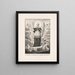 Saint Ramon nonacido - Currier Ives — quadro incorniciato alla parete
