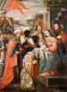Adorazione dei Magi - Scuola di Cusco — vista dell’opera