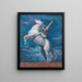 Cavalier am Meer - Cyprian Majernik — gerahmtes Bild an der Wand