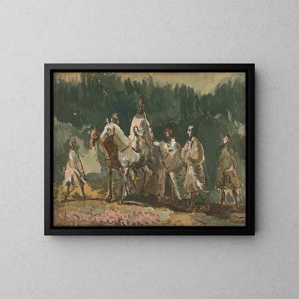 Somnambuli - Cyprian Majernik — quadro incorniciato alla parete