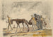 Studio per la litografia Rifugiati - Cyprian Majernik — vista dell’opera