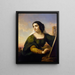 Italia - Daniel Huntington — quadro incorniciato alla parete