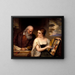 Filosofia e arte cristiana - Daniel Huntington — quadro incorniciato alla parete