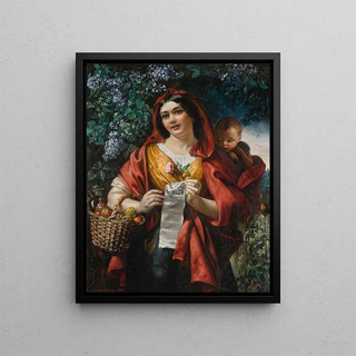 Daniel Maclise - The Ballad Seller.webp