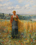 Jeannine Gleaning - Daniel Ridgway Knight — Ansicht des Kunstwerks