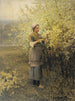 Frühling - Daniel Ridgway Knight — Ansicht des Kunstwerks