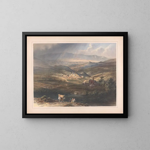 Vues d'Égerton au Mexique Pl07 - Daniel Thomas Egerton — gerahmtes Bild an der Wand
