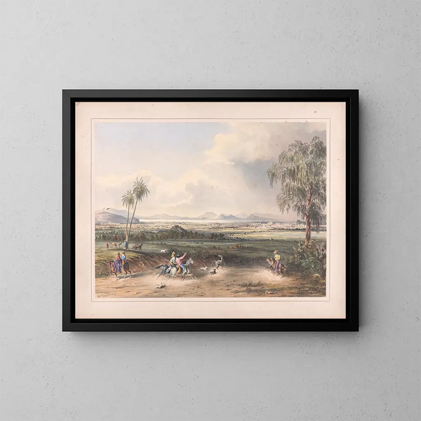 Vues d'Égerton au Mexique, pl. 10 - Daniel Thomas Egerton — gerahmtes Bild an der Wand
