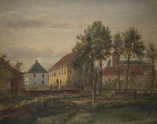 Dankvart Dreyer - A Mill in Odense.webp