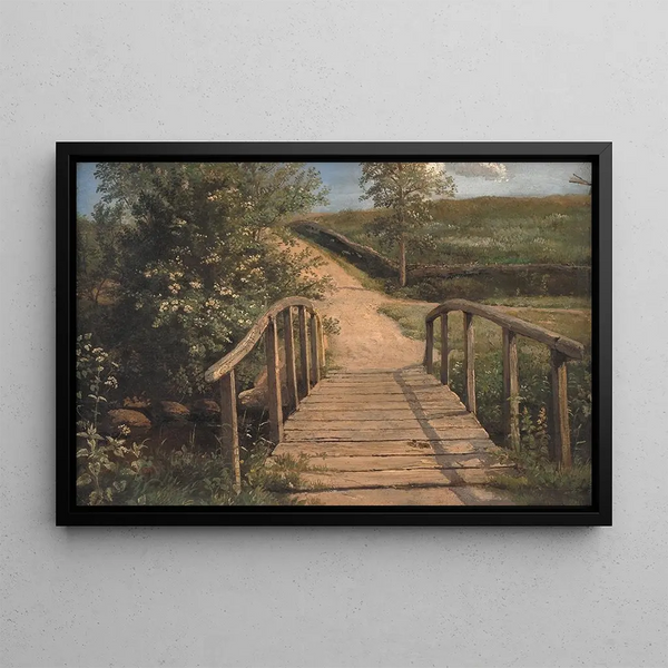 Dankvart Dreyer - Bridge over a Stream in Assens Funen.webp