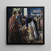 In der Badewanne - Christian Krohg — gerahmtes Bild an der Wand