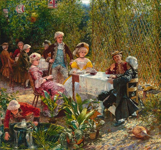 Dans la maison d'été - Aleksander Gierymski