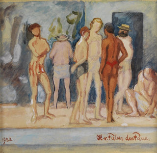 Dans le bain - Hans von Faber du Faur