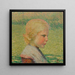 Nel campo - Emile Claus — quadro incorniciato alla parete